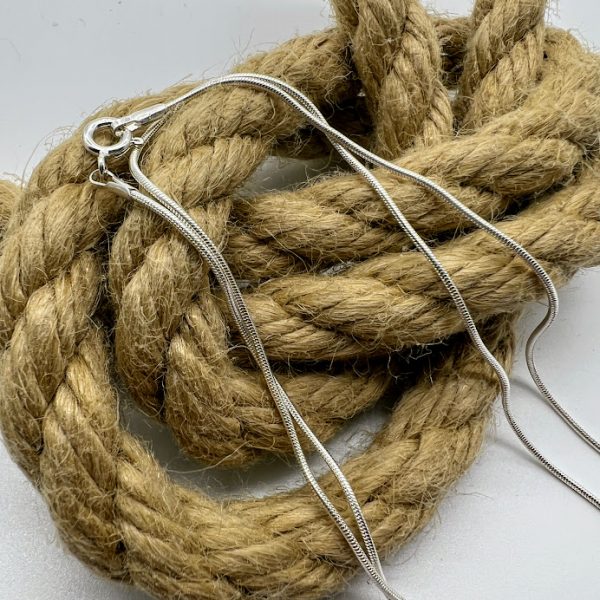 925 Silberkette Schlangendesign verschiedene Längen