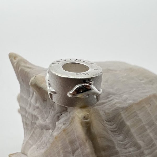 LIVINCI Bead 925 zilver dolfijn