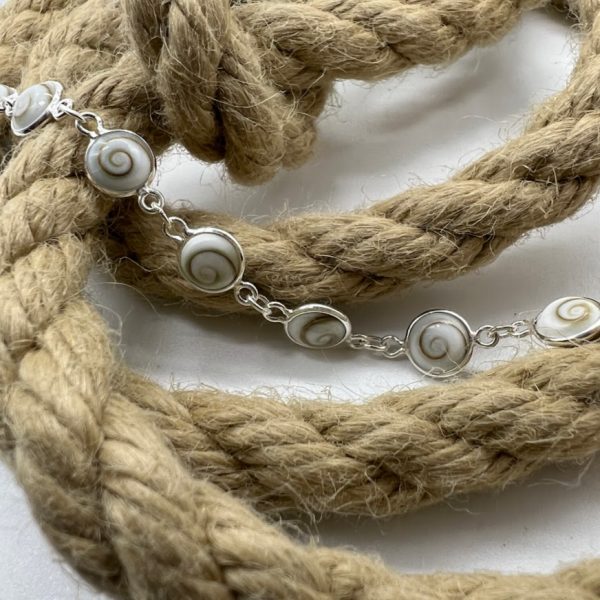Armband 925 Silber mit Shiva 6 mm