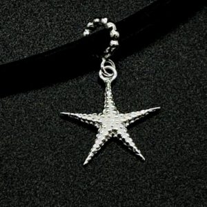 LIVINCI Charm 925 Silber Seestern weiß