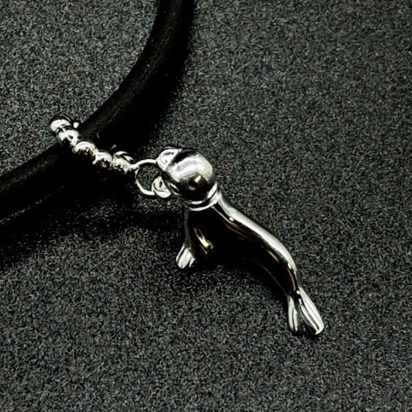 LIVINCI Charm 925 Silber Seehund